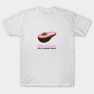 Pink Avocado: Bougie Vegan T-Shirt